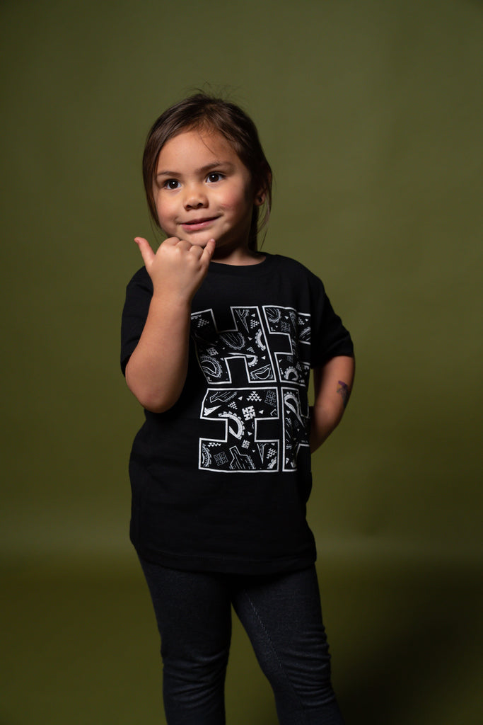 KEIKI WAR LOGO BLACK T-SHIRT Shirts Hawaii's Finest 