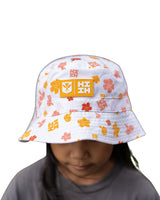 KEIKI YELLOW PUAKENIKENI BUCKET HAT