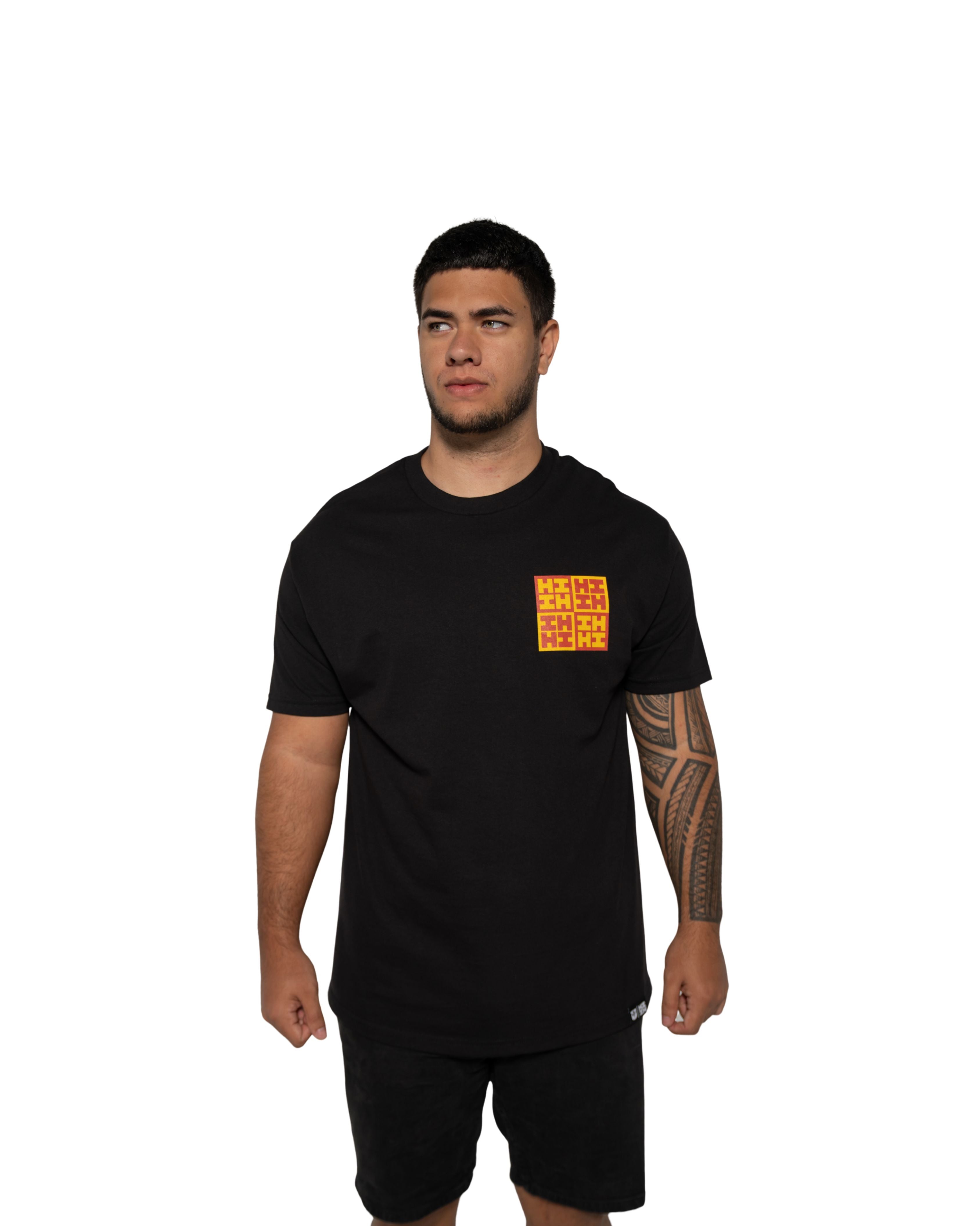 KING CHECKERED ALIʻI T-SHIRT Shirts Hawaii's Finest 