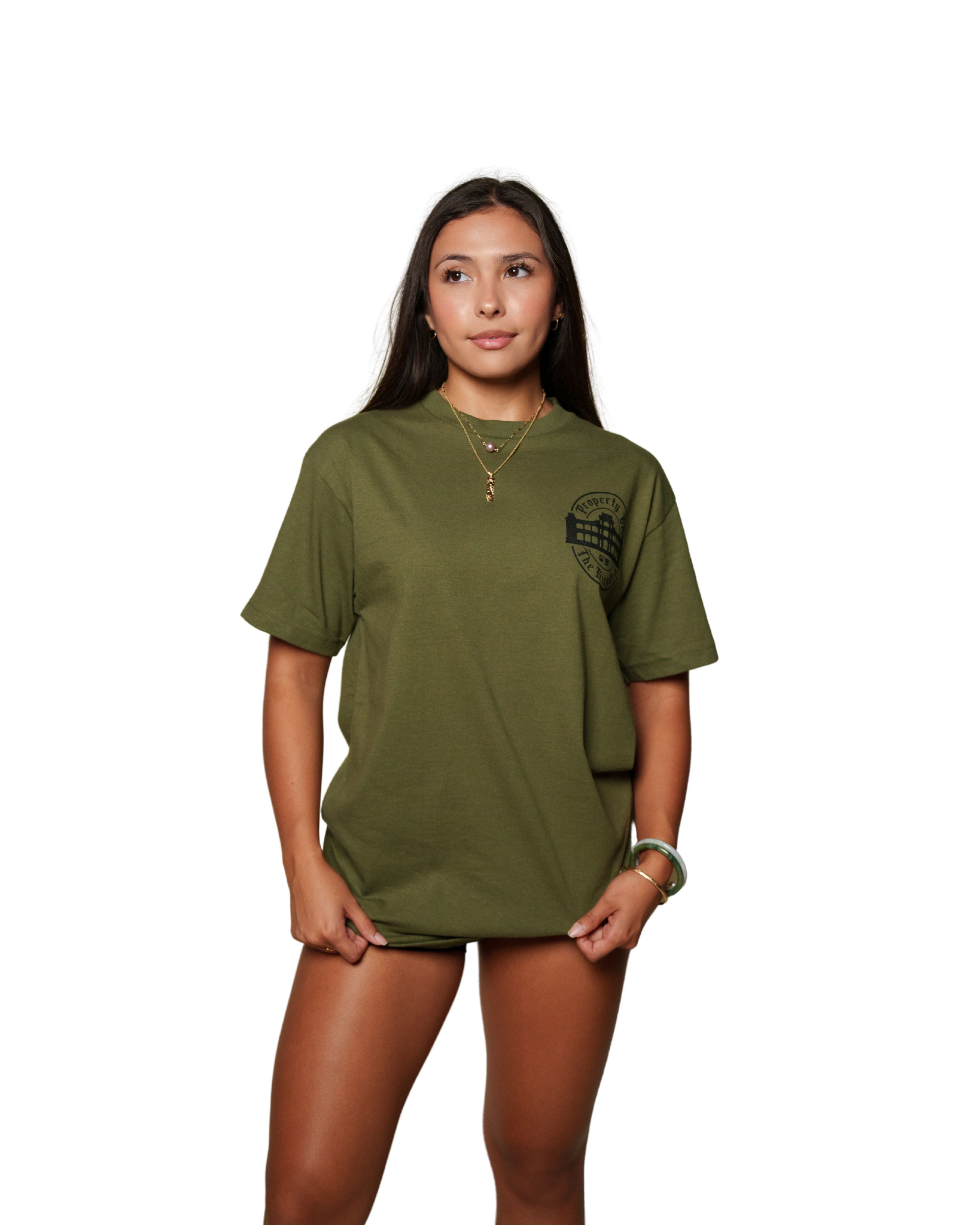 KINGDOM MILITARY T-SHIRT Shirts Hawaii's Finest MEDIUM 