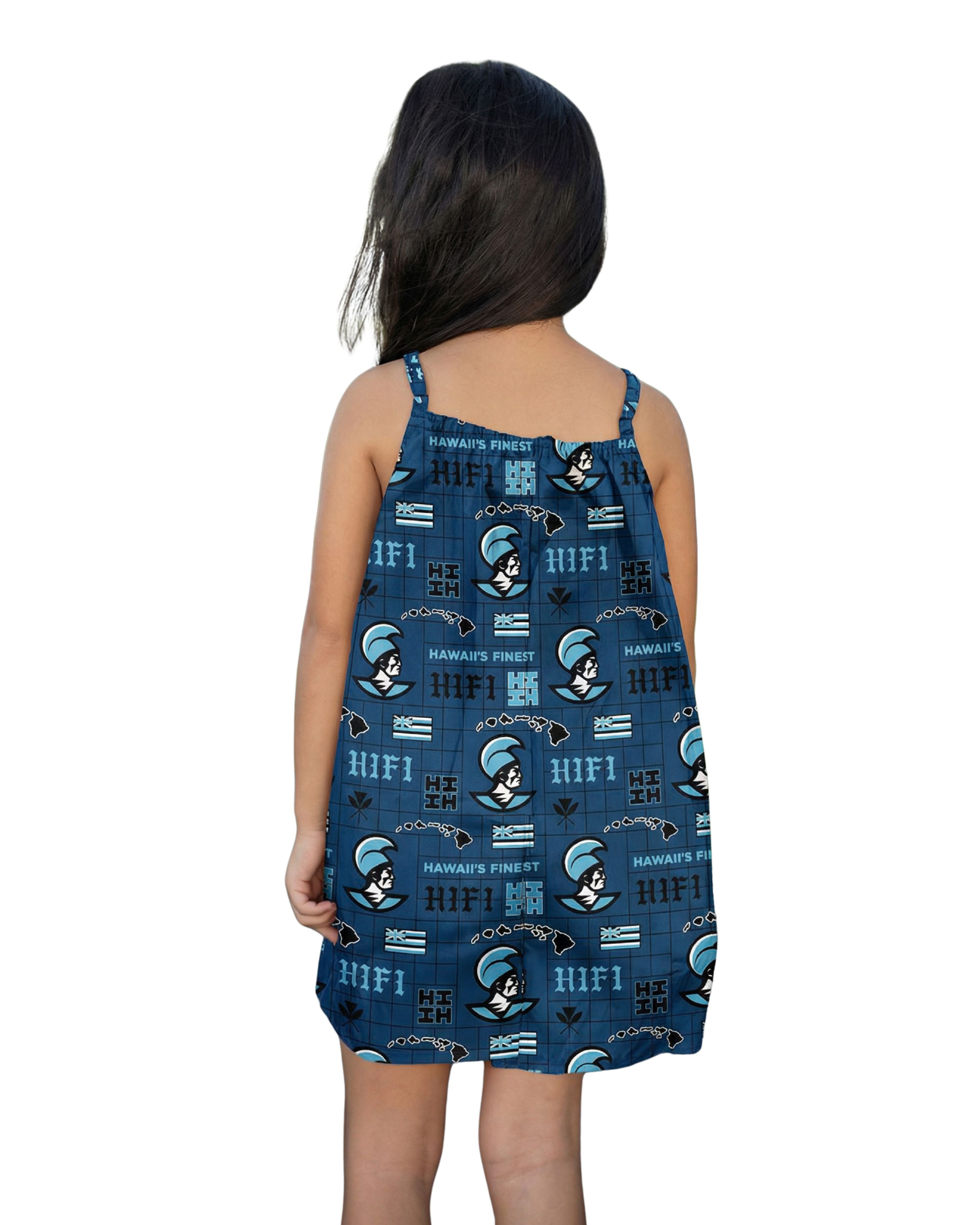 KOA ALOHA KEIKI BLUE ROMPER Shirts Hawaii's Finest 