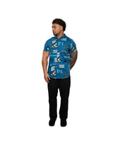 KOA ALOHA MEN'S BLUE ALOHA SHIRT