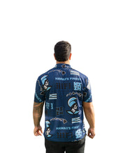 KOA ALOHA MEN'S BLUE GOLF SHIRT Shirts Hawaii's Finest 