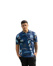 KOA ALOHA MEN'S BLUE GOLF SHIRT Shirts Hawaii's Finest SMALL 