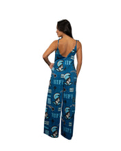 KOA ALOHA WOMEN'S BLUE TIE JUMPSUIT Shirts Hawaii's Finest 