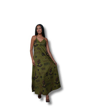KOA ALOHA WOMEN'S MILITARY FLOWY DRESS Shirts Hawaii's Finest X-SMALL 