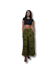 KOA ALOHA WOMEN'S MILITARY FLOWY PANTS Shirts Hawaii's Finest X-SMALL 