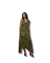 KOA ALOHA WOMEN'S MILITARY MAXI DRESS Shirts Hawaii's Finest 