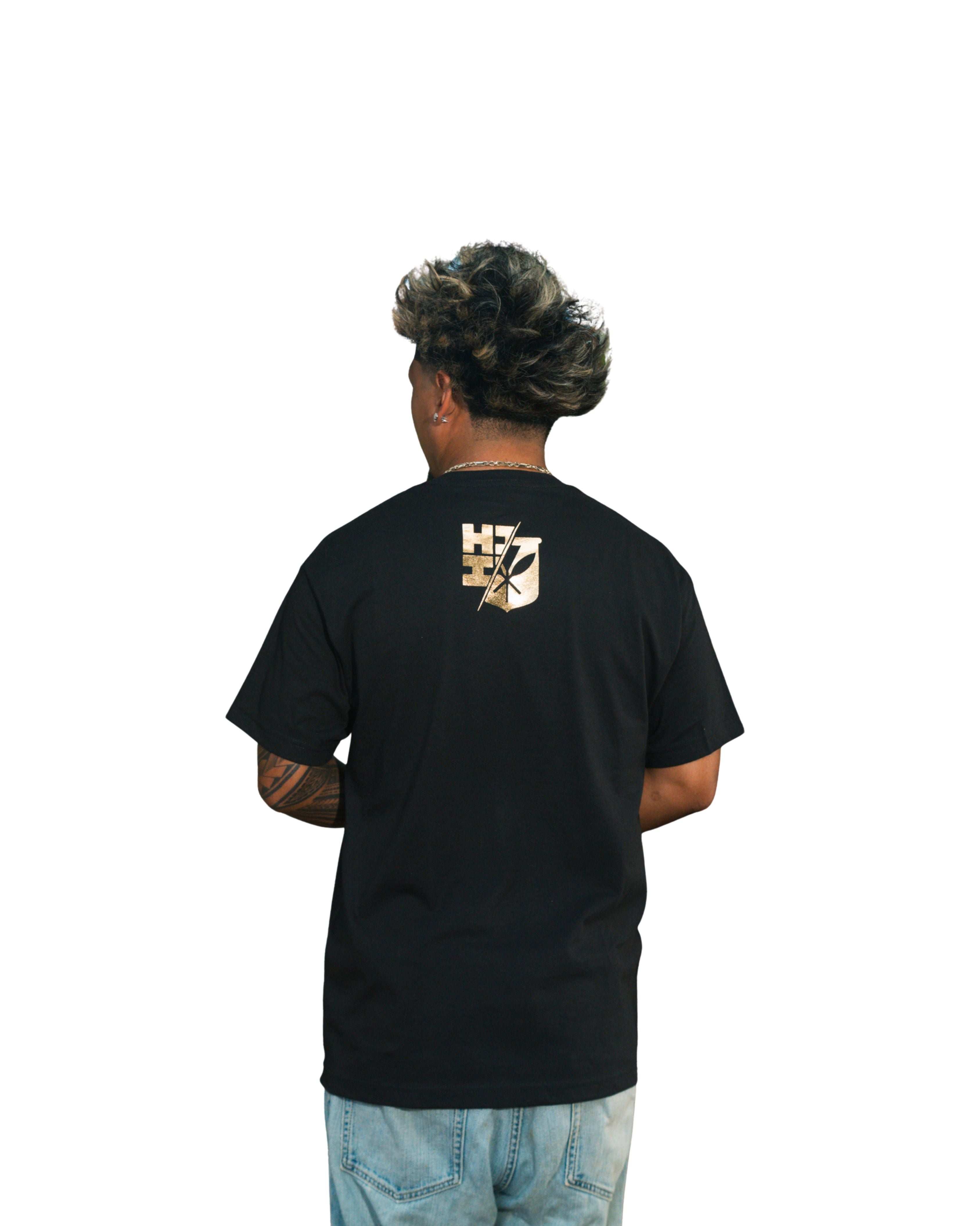 LEI FRAME GOLD FOIL T-SHIRT Shirts Hawaii's Finest 