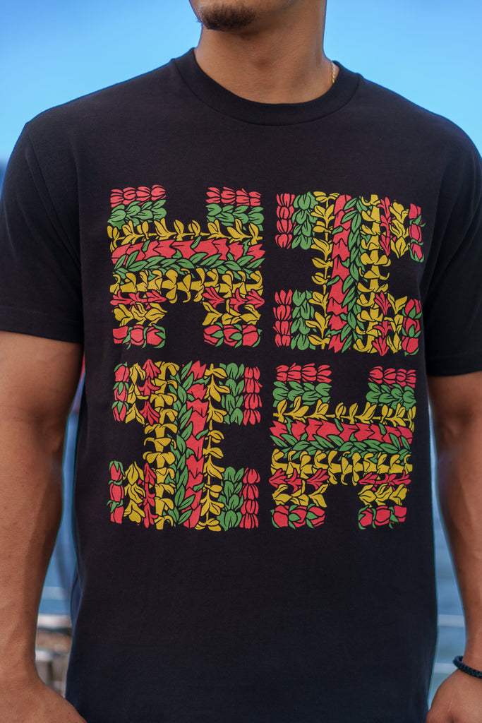 LEI LOGO RASTA T-SHIRT Shirts Hawaii's Finest 