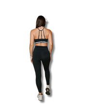 LEI PIKAKE BLACK LEGGINGS Activewear Hawaii's Finest 
