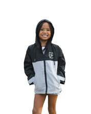 LIGHT GRAY COLOR BLOCK KEIKI MILITARY JACKET Jacket Hawaii's Finest X-SMALL 