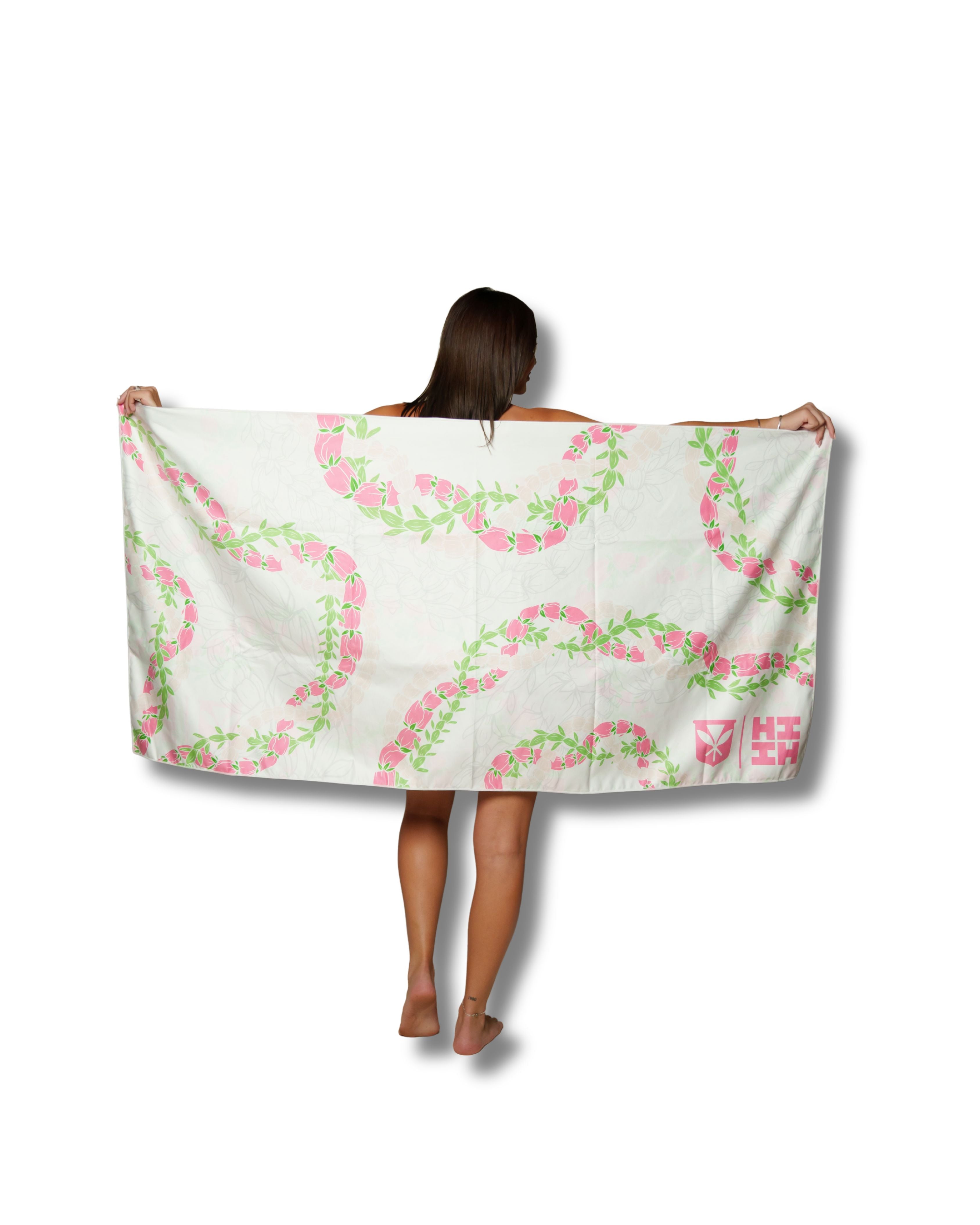 LIGHT MIXED LEIS TOWEL Utility Hawaii's Finest 