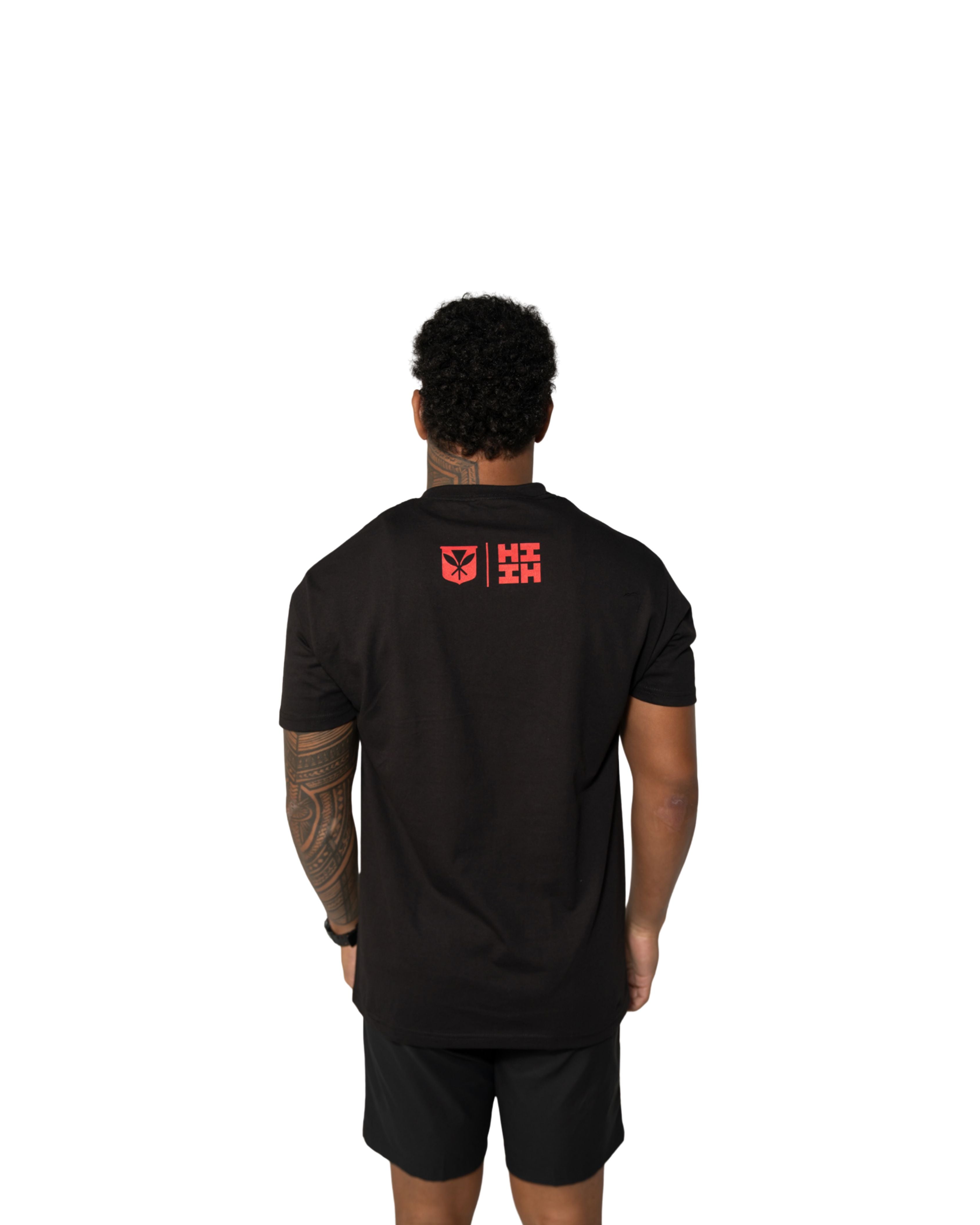 LOGO COLLAGE RED T-SHIRT Shirts Hawaii's Finest 