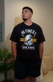 L&R GOLD T-SHIRT Shirts Hawaii's Finest MEDIUM 