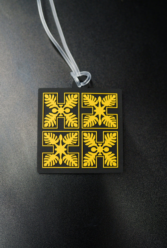 LUGGAGE TAGS Utility Hawaii's Finest Gold HIFI Quilt 