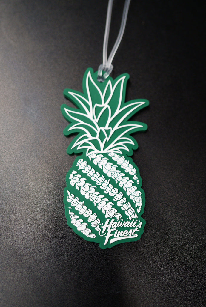 LUGGAGE TAGS Utility Hawaii's Finest Green Pineapple 