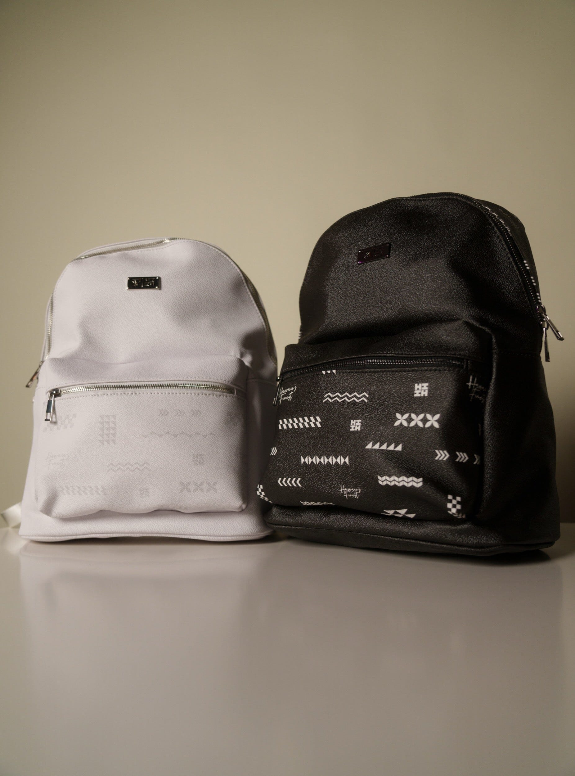 LUXURY LOGOS BLACK BACKPACK Bags Hawaii's Finest 