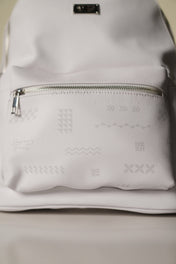 LUXURY LOGOS WHITE BACKPACK Bags Hawaii's Finest 