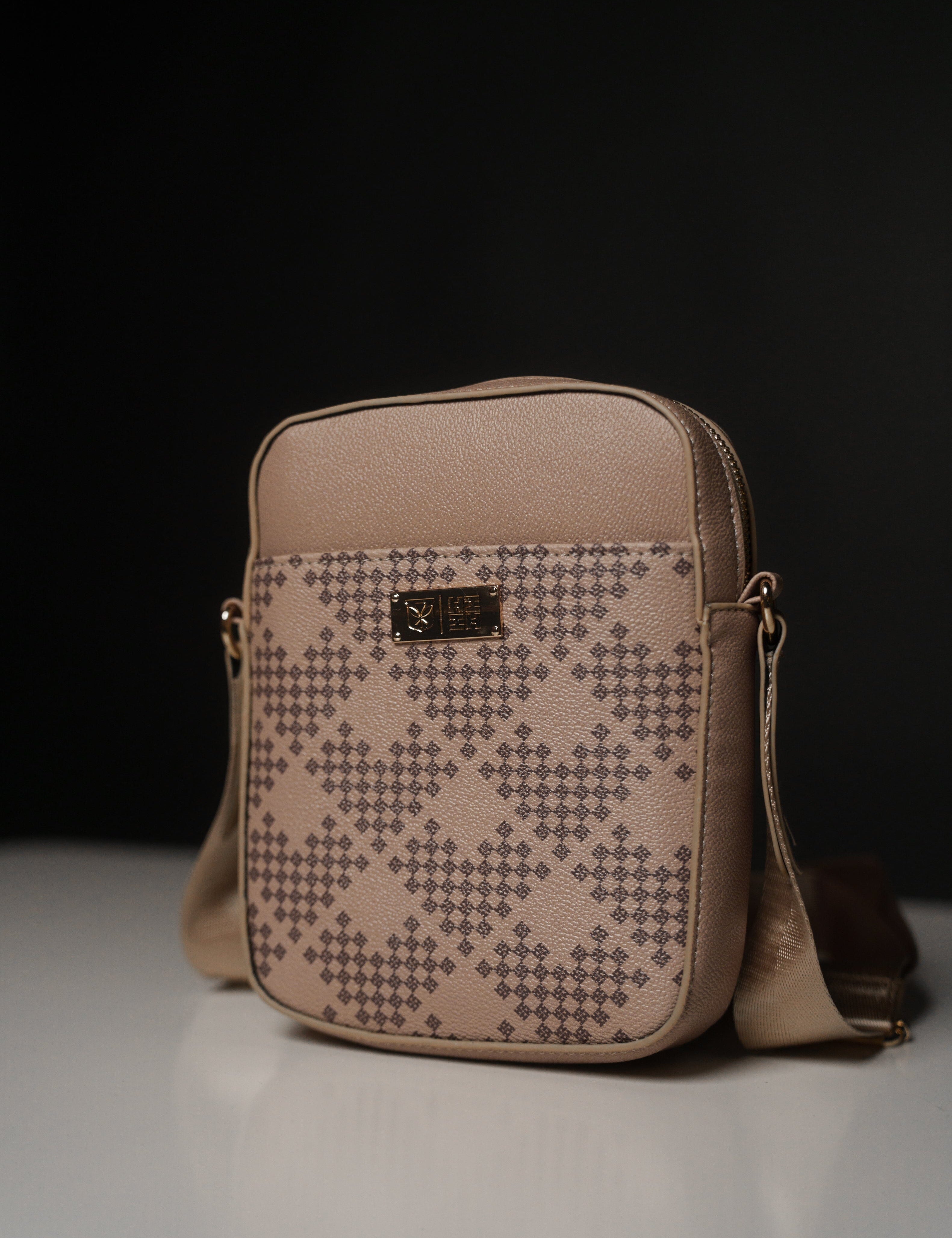 LUXURY TRIANGLE TAN CROSSBODY Bags Hawaii's Finest 