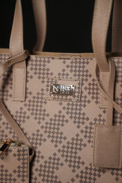 LUXURY TRIANGLE TAN TOTE Bags Hawaii's Finest 