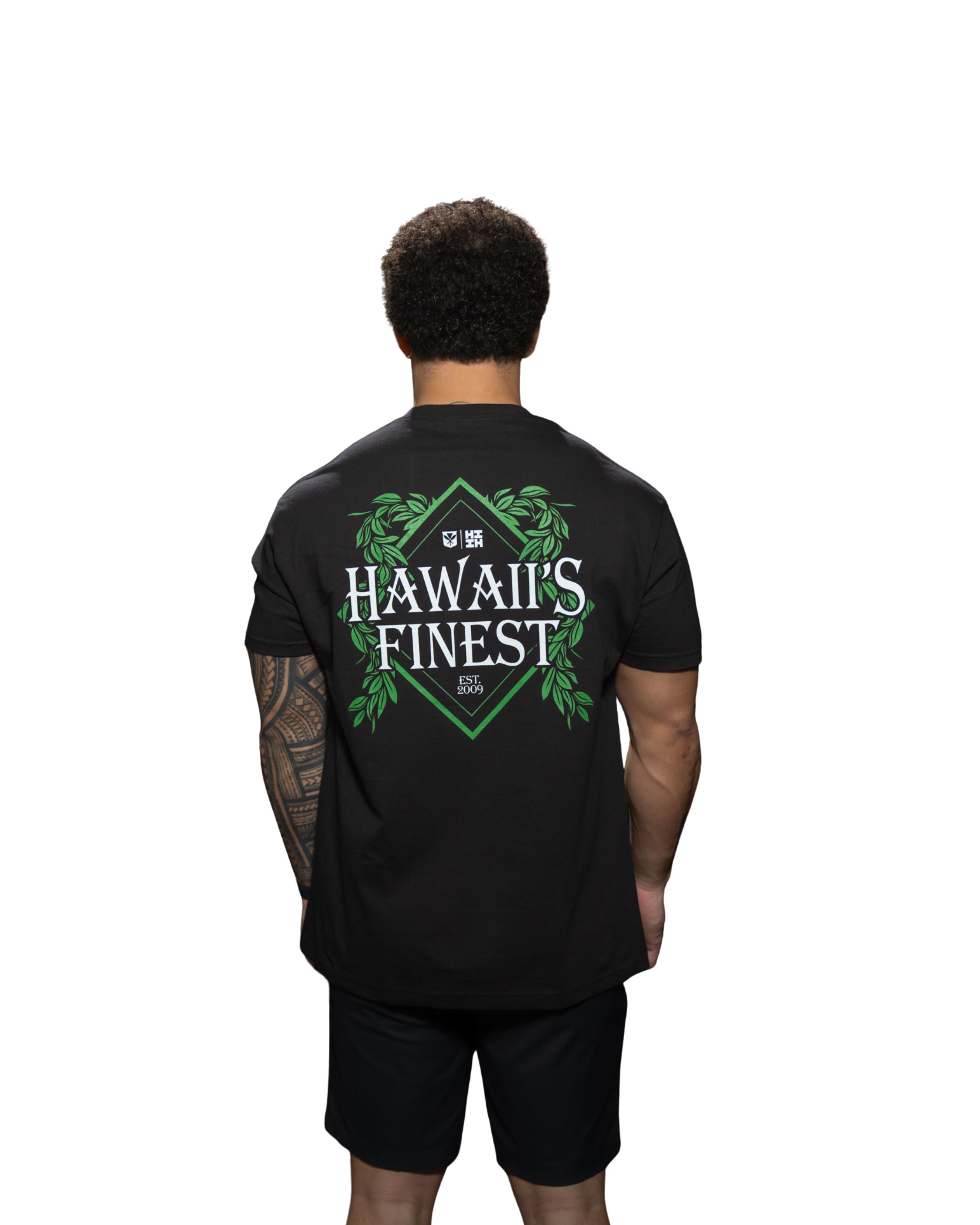 MAILE DIAMOND GREEN T-SHIRT Shirts Hawaii's Finest 