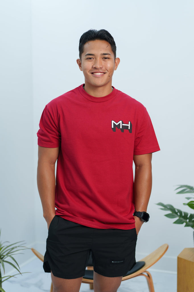 MAU CARDINAL 3D T-SHIRT Shirts Mau Hawaii MEDIUM 
