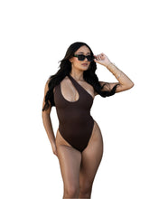 MAU HAWAII BROWN ONE-PIECE Activewear Hawaii's Finest X-SMALL 