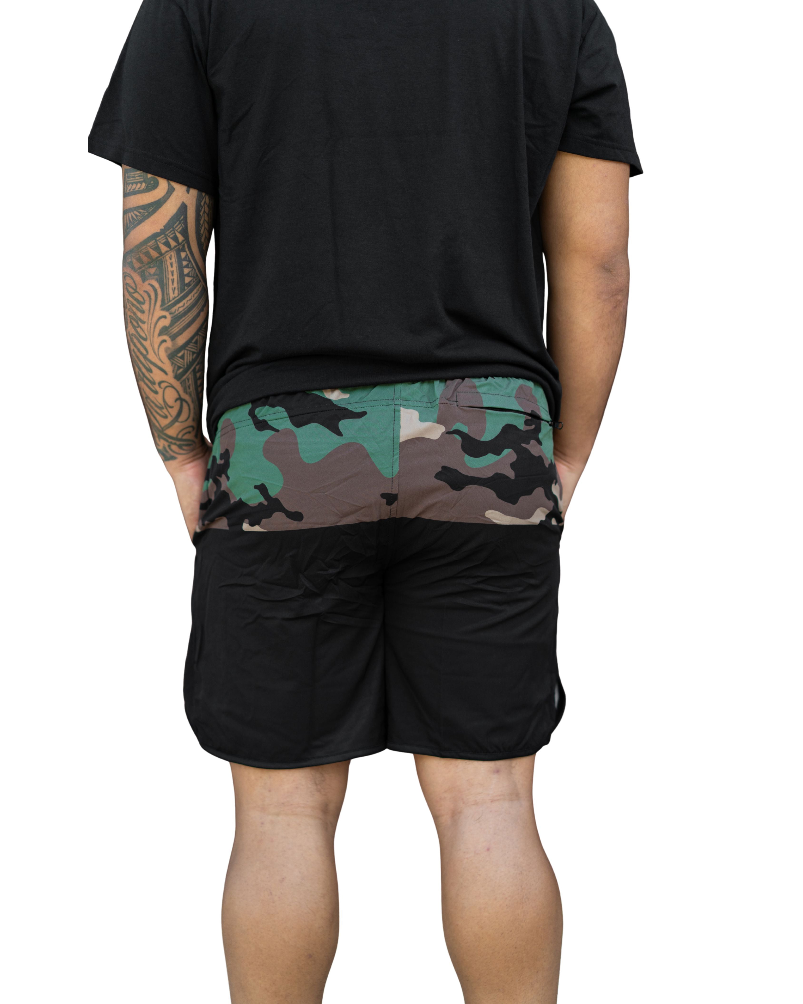 MAU HAWAII CAMO PERFORMANCE SHORTS Shorts Hawaii's Finest 