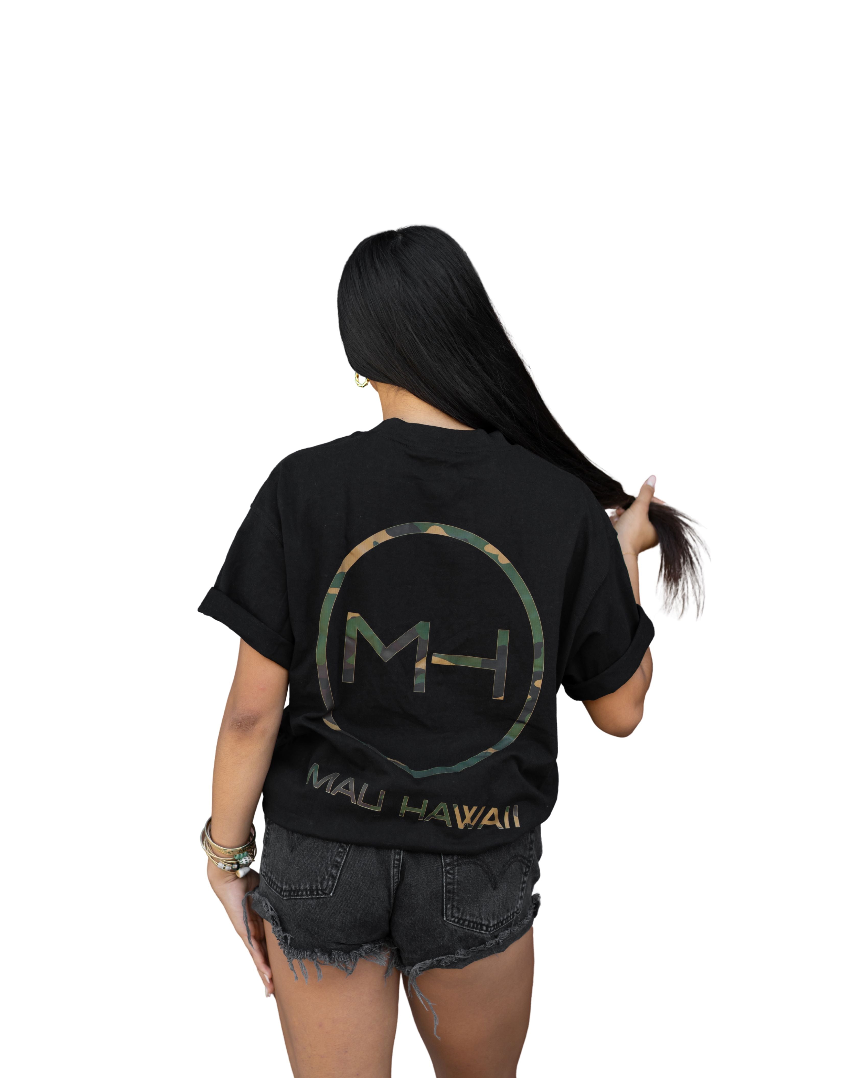 MAU HAWAII CAMO T-SHIRT Shirts Hawaii's Finest 