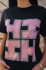 MAUVE PINK FLORAL T-SHIRT Shirts Hawaii's Finest 