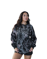 MIDNIGHT AUTUMN CAMO CREW NECK SWEATER
