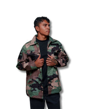MILITARY CAMO FIELD JACKET Jacket Hawaii's Finest 