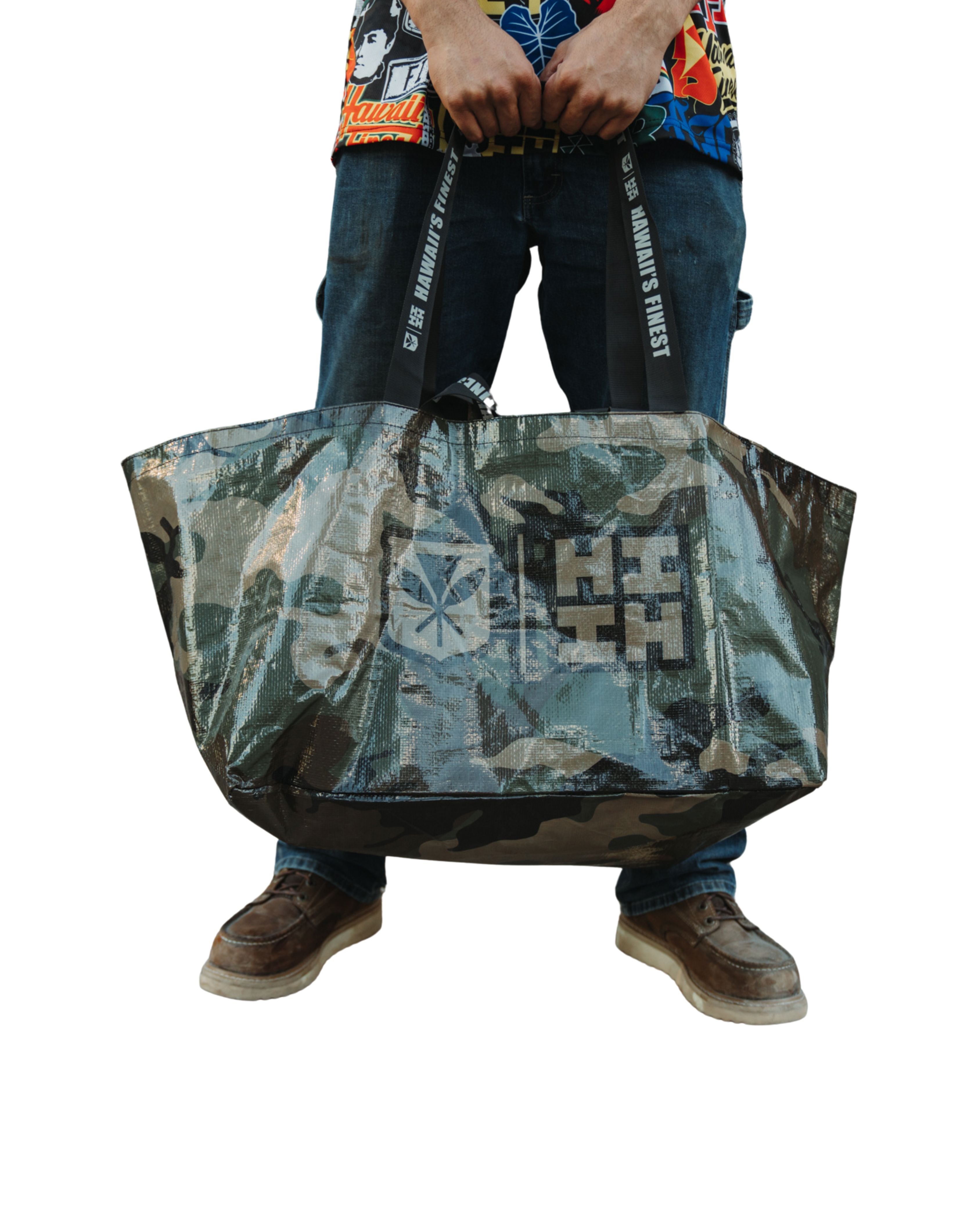 MILITARY CAMO MOMONA BAG Bags Hawaii's Finest 