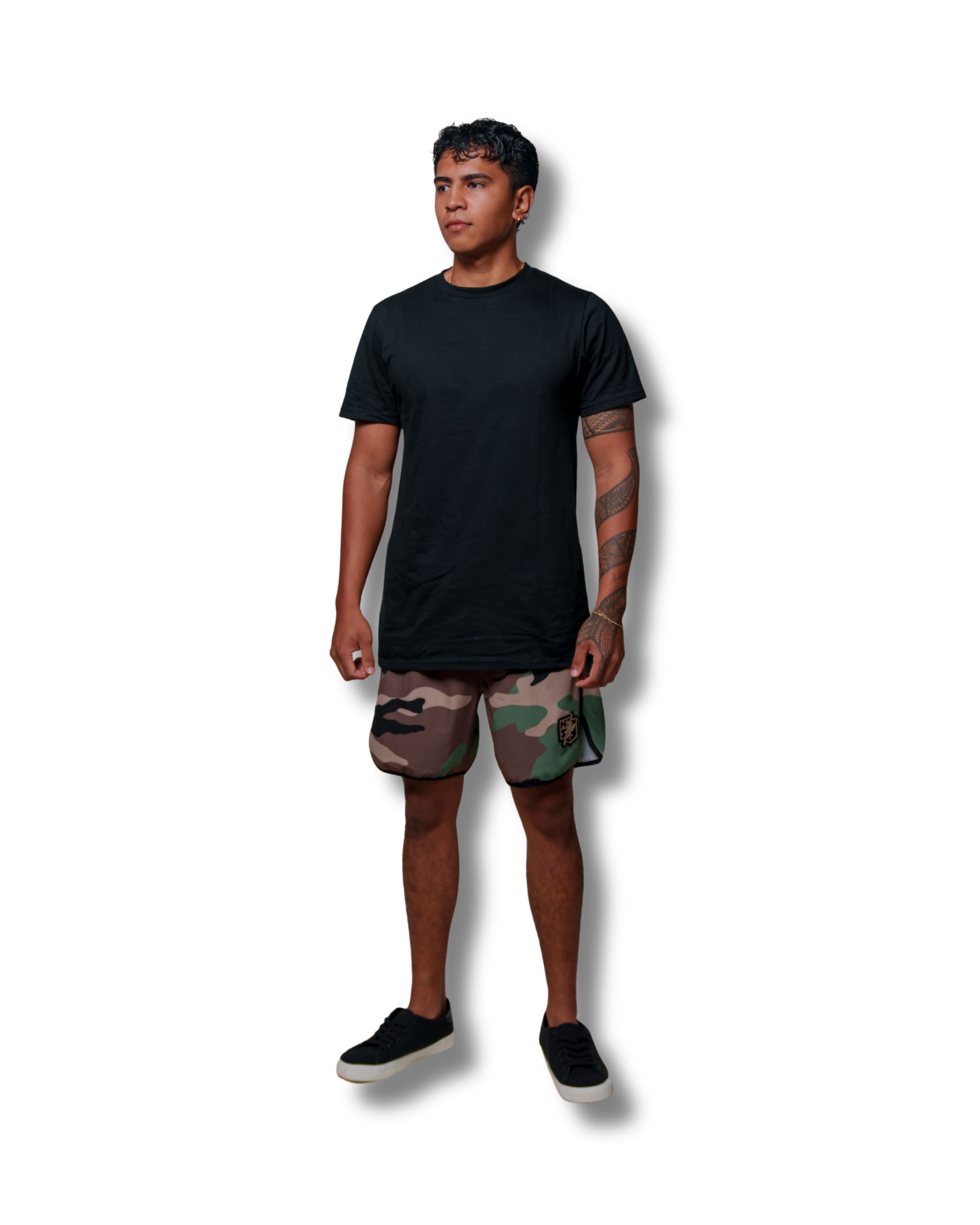 MILITARY CAMO PERFORMANCE SHORTS Shorts Hawaii's Finest 