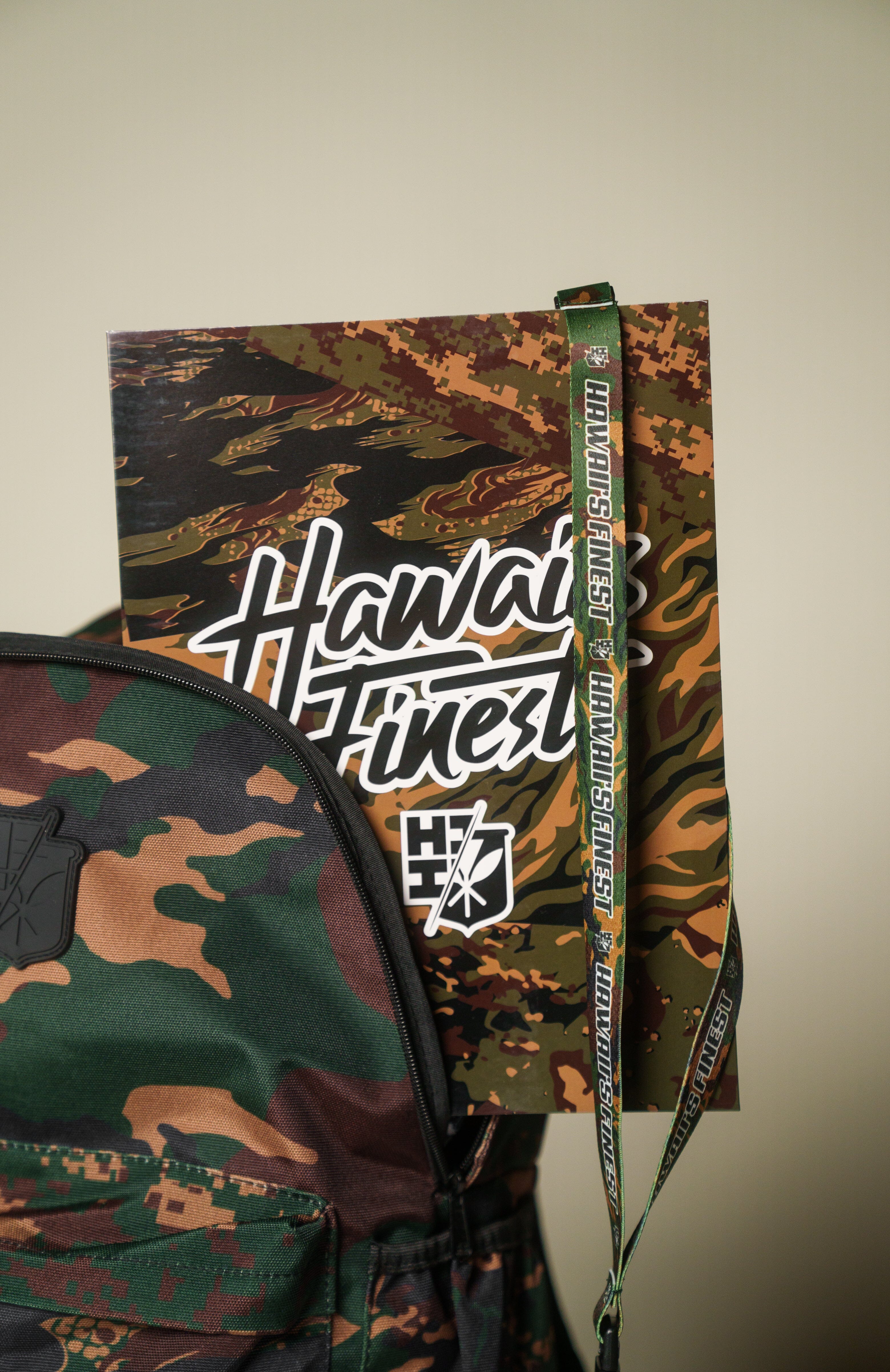 MIX CAMO BACK-TO-SCHOOL SET Backpack Hawaii's Finest 