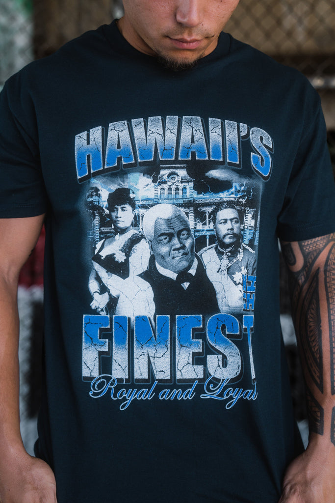 MONARCHS NAVY T-SHIRT Shirts Hawaii's Finest 