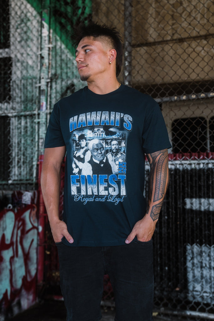 MONARCHS NAVY T-SHIRT Shirts Hawaii's Finest 