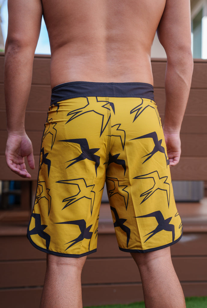 MUSTARD MANU BOARDSHORTS Shorts Hawaii's Finest 