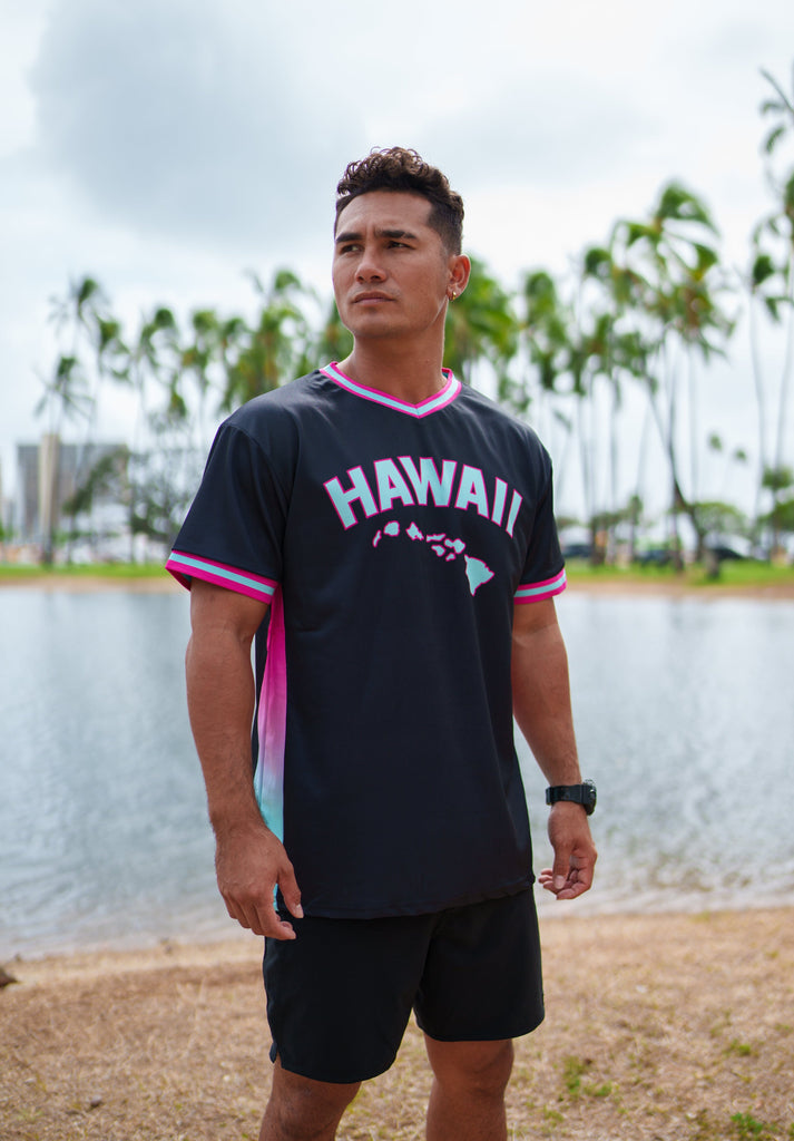 NEON HAWAII SOFTBALL JERSEY Jersey Hawaii's Finest X-SMALL 