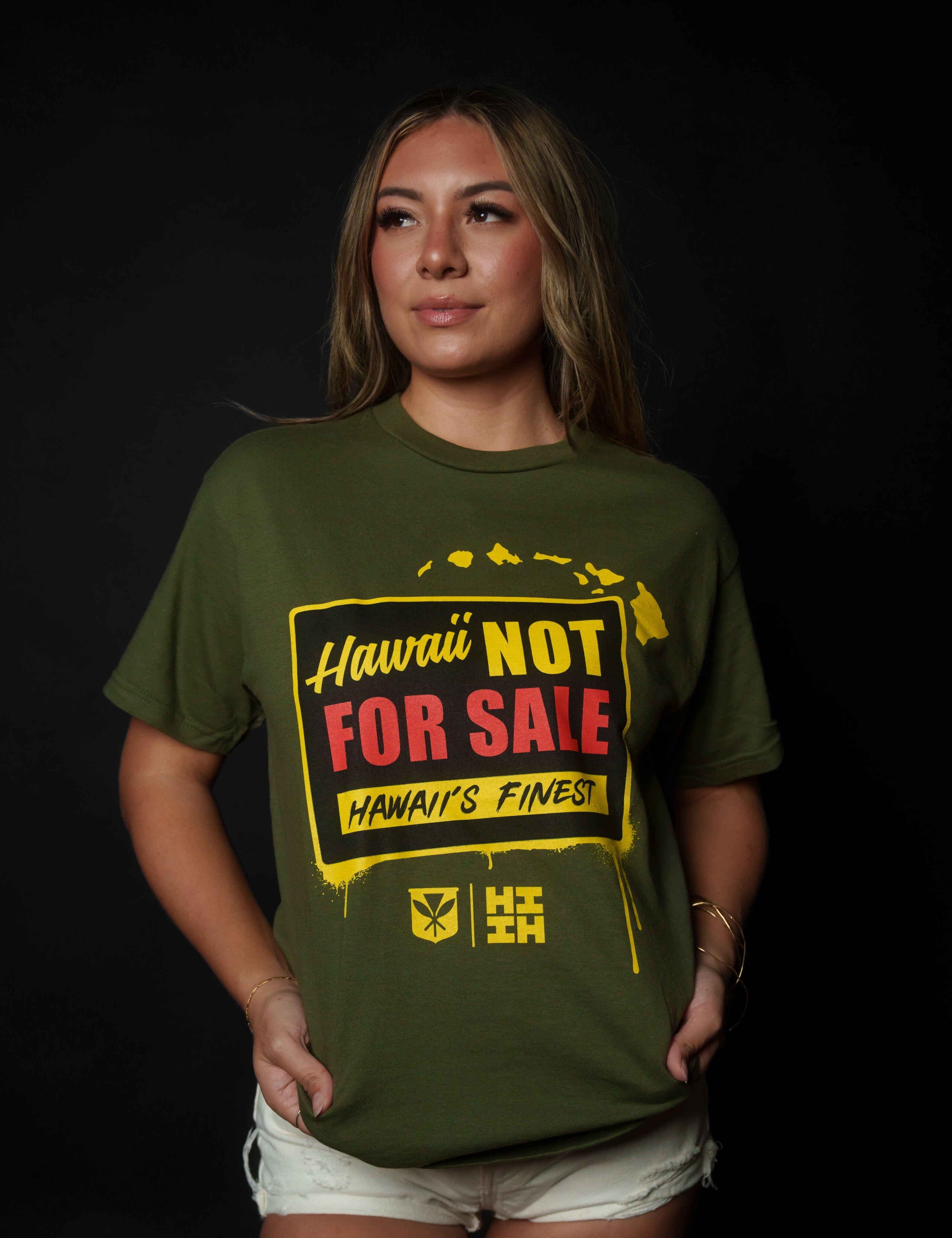 NOT FOR SALE MILITARY T-SHIRT Shirts Hawaii's Finest MEDIUM 