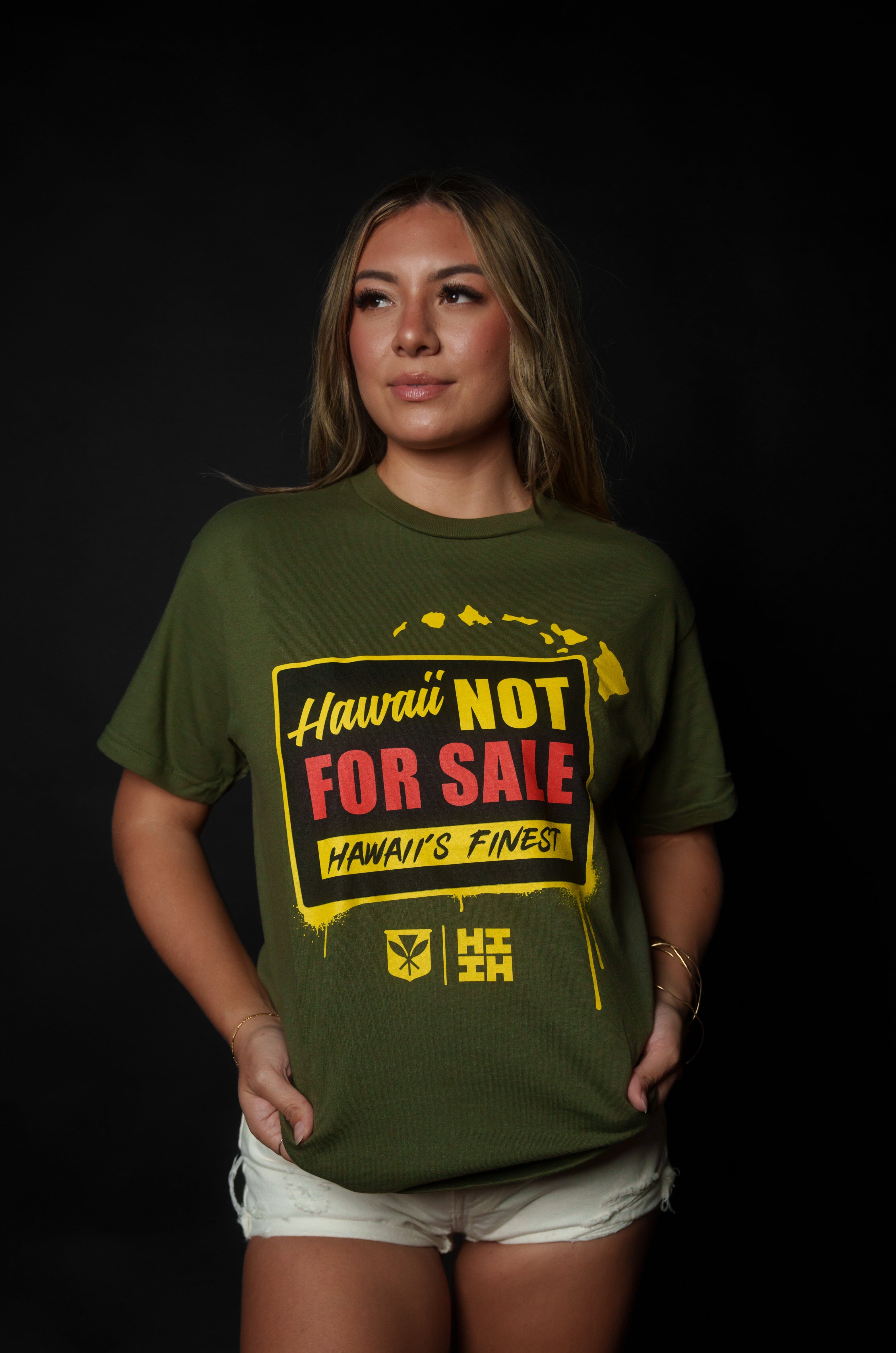 NOT FOR SALE MILITARY T-SHIRT Shirts Hawaii's Finest MEDIUM 