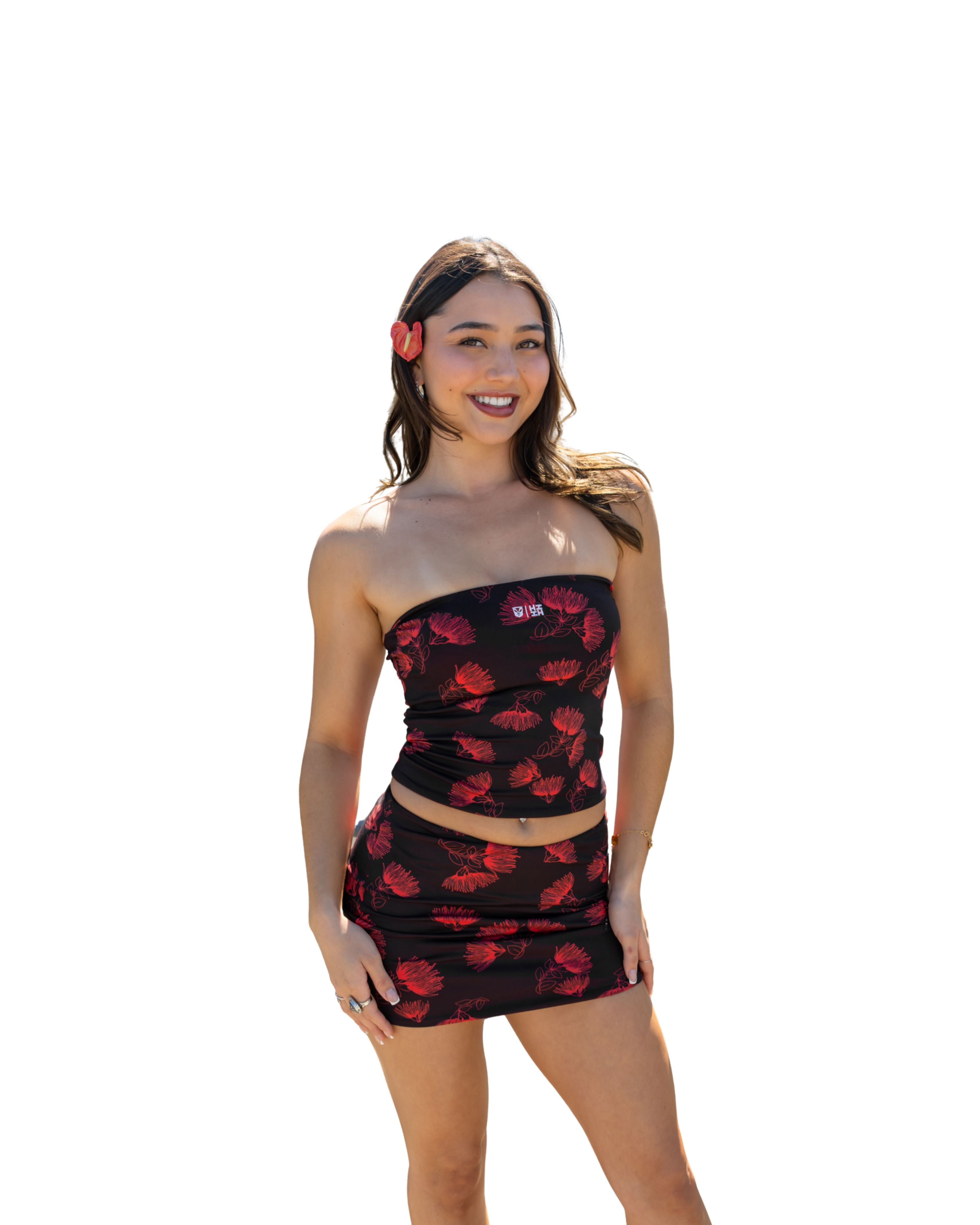ʻŌHIʻA LEHUA SKIRT Activewear Hawaii's Finest 