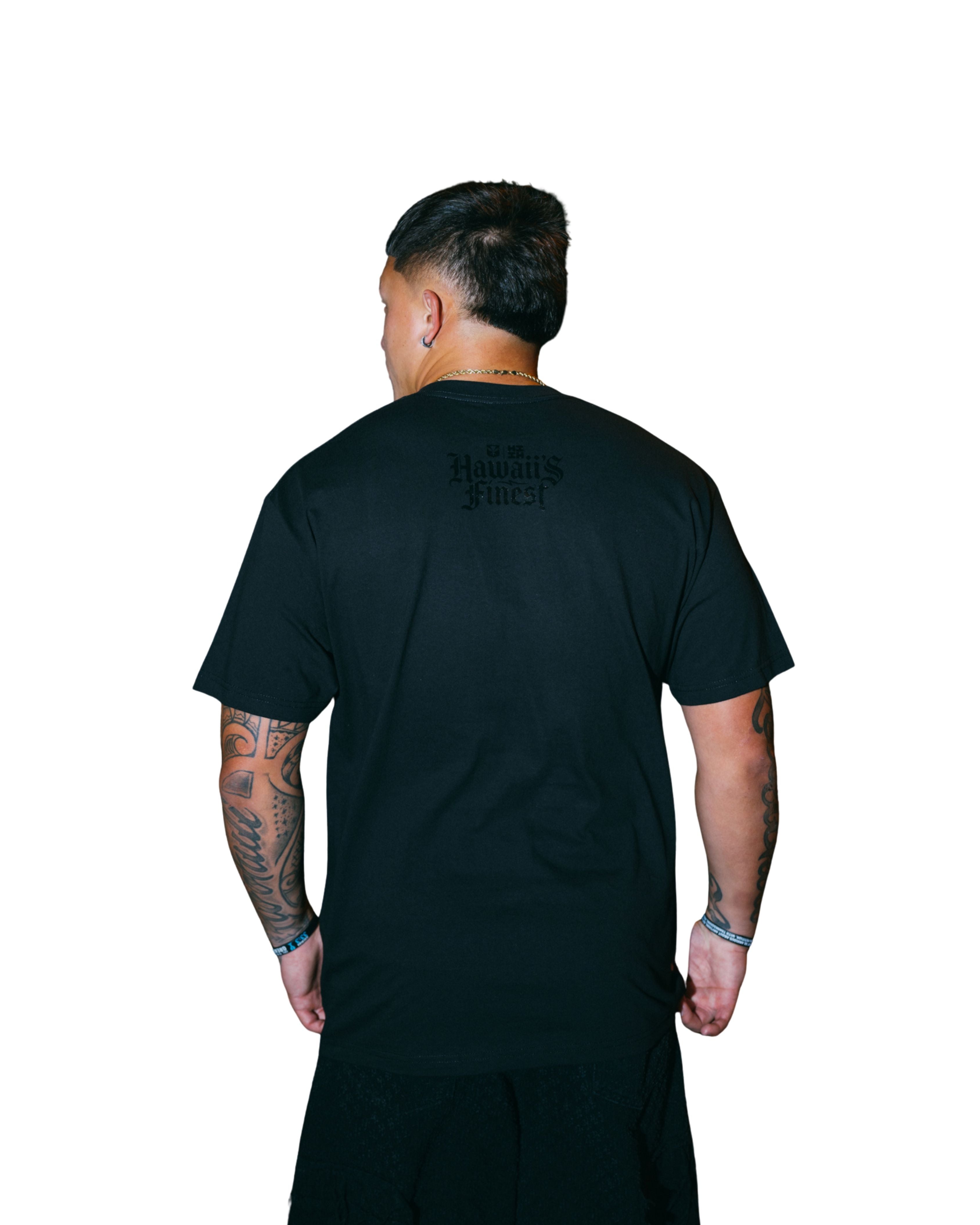 OLD ENGLISH BLACK T-SHIRT Shirts Hawaii's Finest 
