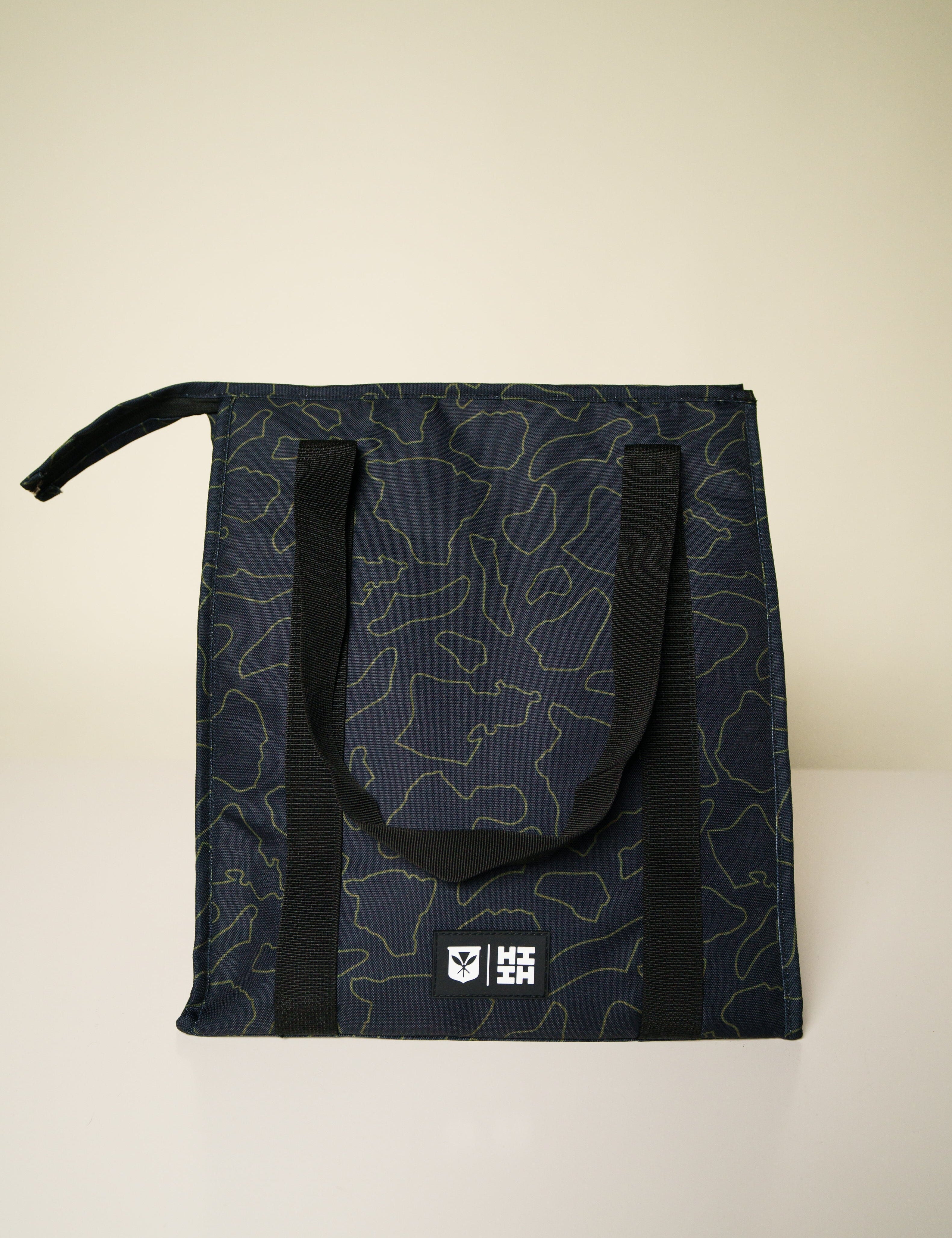 OLIVE & BLACK ISLANDS INSULATED TOTE Bags Hawaii's Finest 