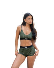 OLIVE KĀPALA WOMEN'S BOY SHORTS Activewear Hawaii's Finest 