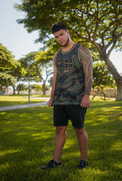 OLIVE MIX CAMO STREETWEAR JERSEY Jersey Hawaii's Finest 