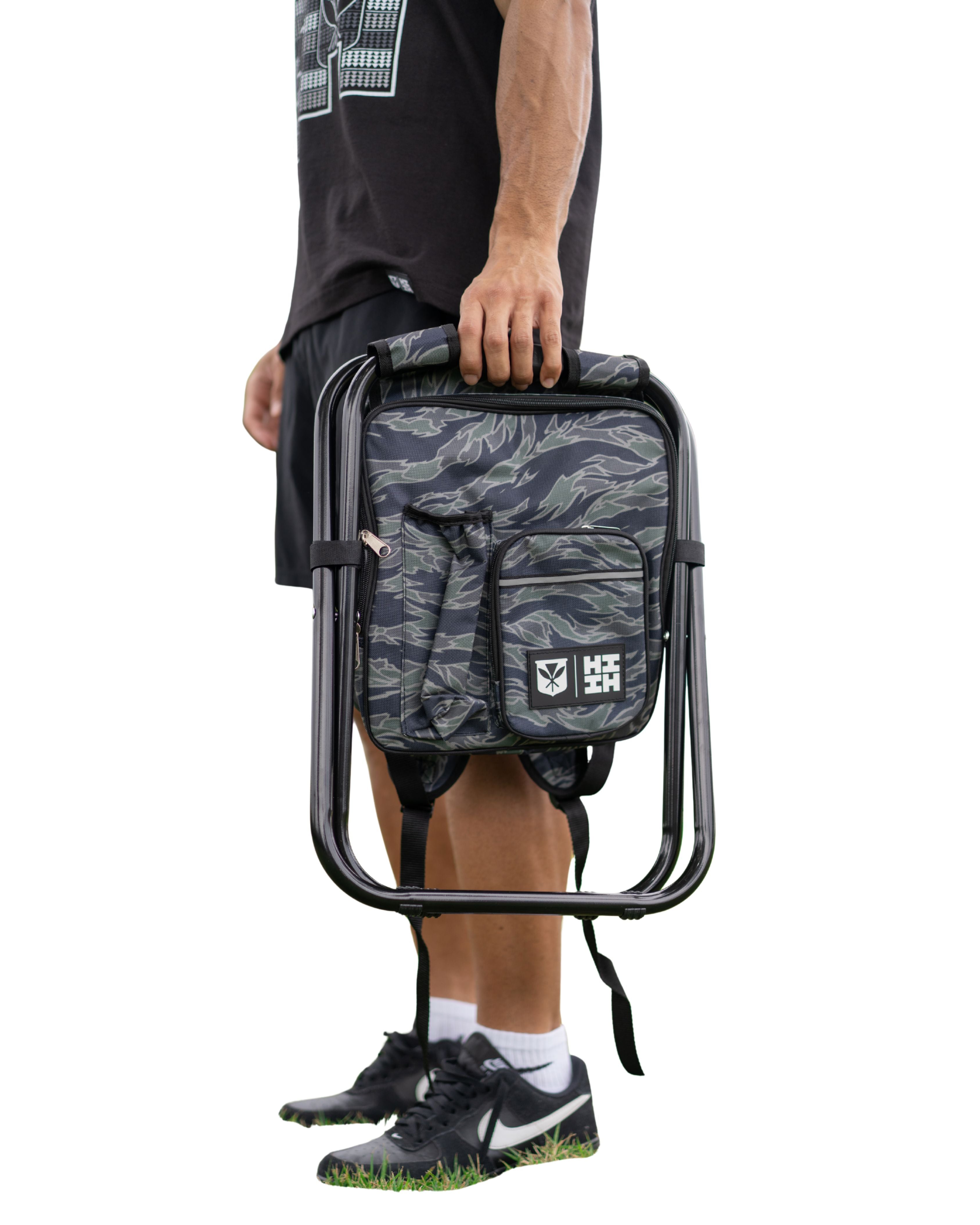 OLIVE TIGER CAMO COOLER BACKPACK Bags Hawaii's Finest 