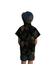 ONAONA KEIKI BLACK & TAUPE ALOHA SHIRT Shirts Hawaii's Finest 