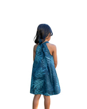 ONAONA KEIKI BLUE A-LINE DRESS Shirts Hawaii's Finest 